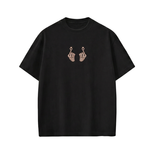 Voyd Skeleton Love Black t-shirt