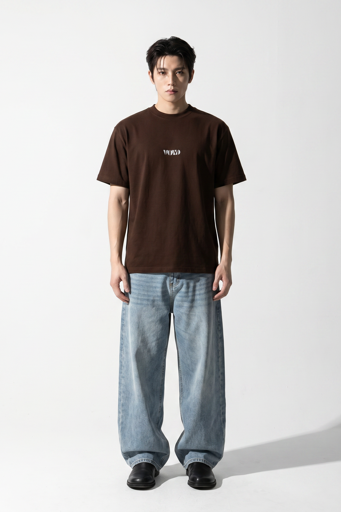 Voyd Skull Syndicate Brown T-shirt