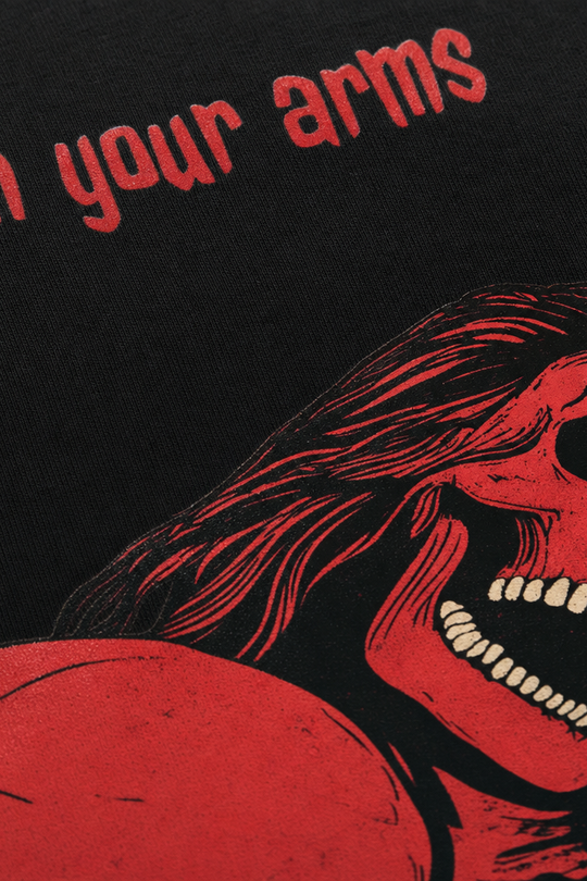 Deadly in Your Arms Voyd Black T-shirt