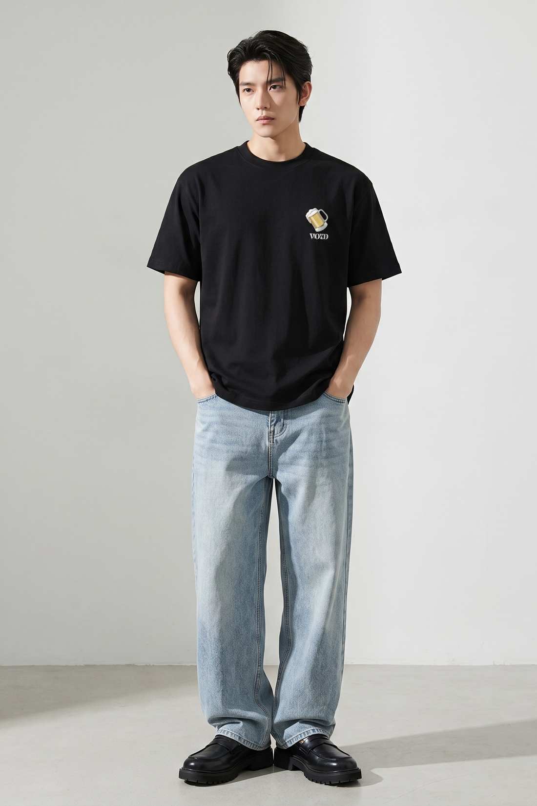 Voyd Beer Mode Black t-shirt