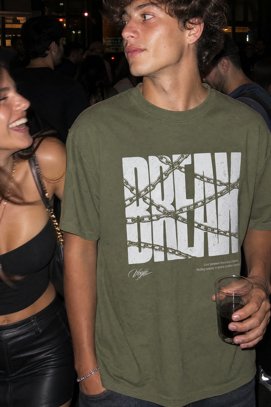 Voyd Soft Break Olive T-shirt