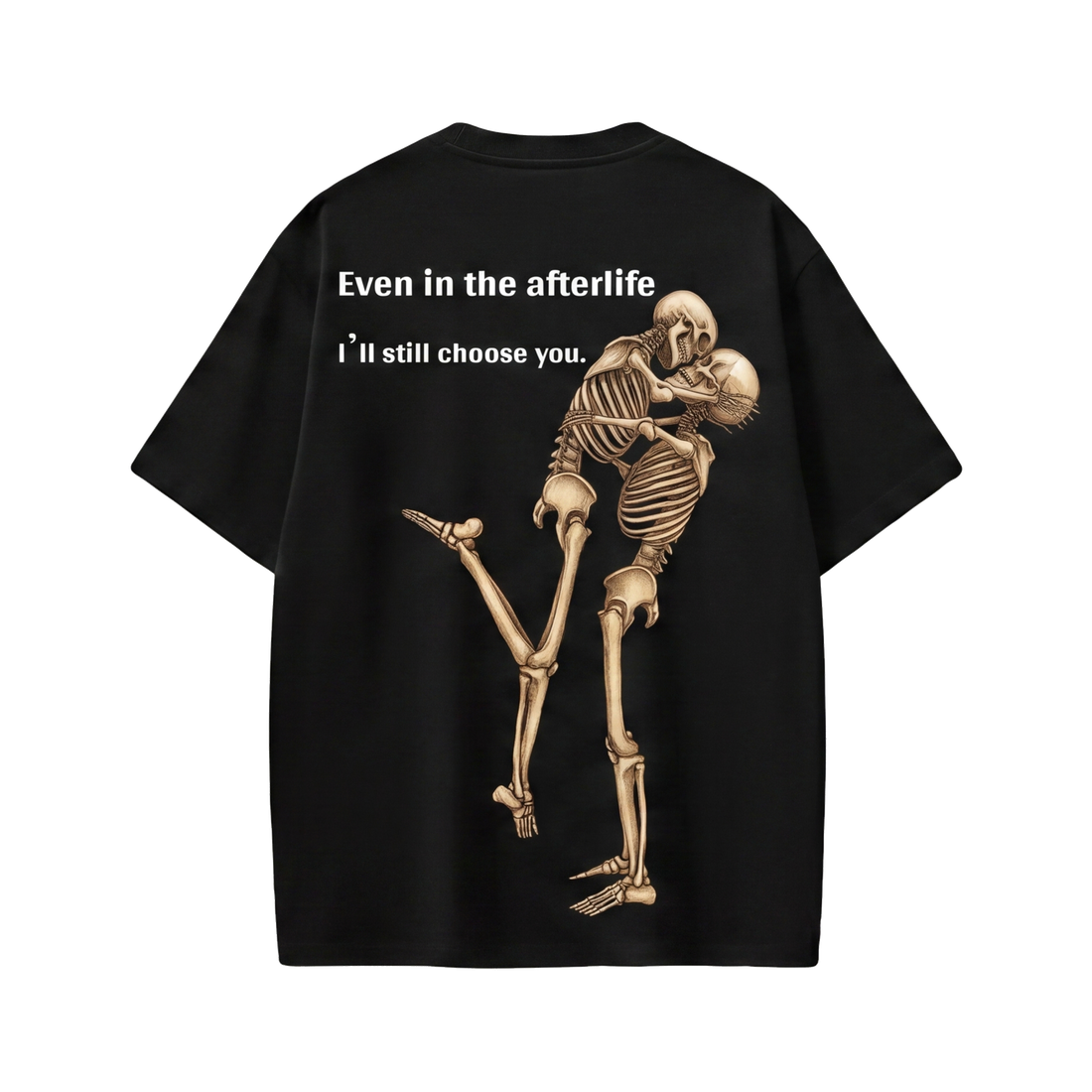 Voyd Bone to Be Yours Black T-shirt