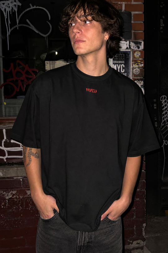 Deadly in Your Arms Voyd Black T-shirt