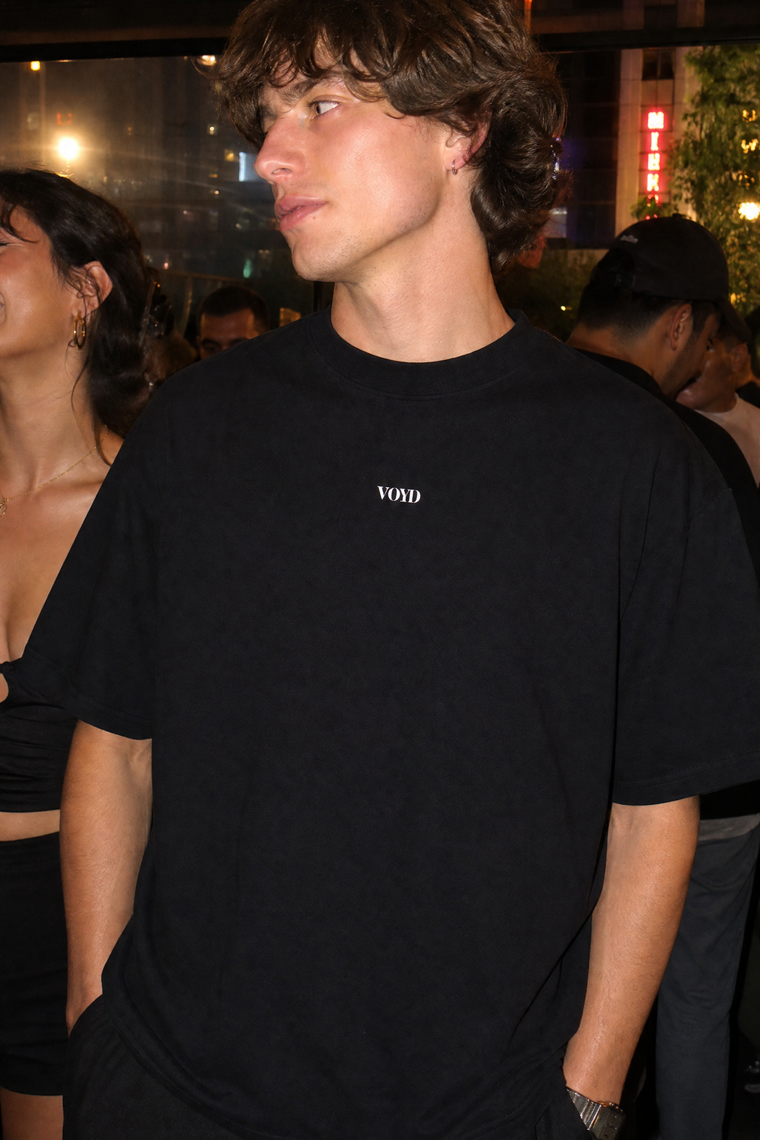 Voyd Like a Joint Black T-shirt