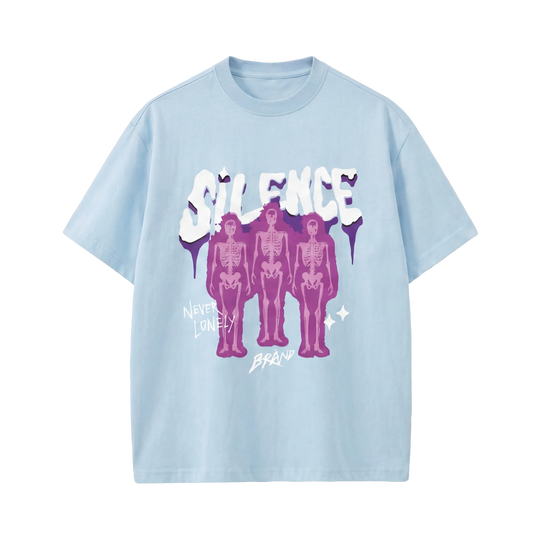 Voyd Cracked Identity Ice Blue T-shirt