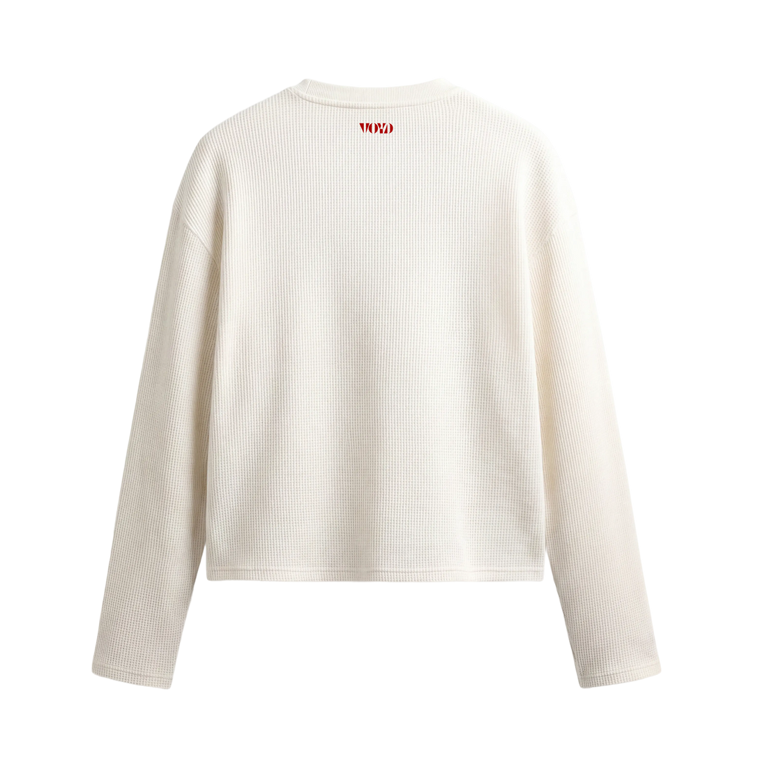 voyd Silent Flex Waffle T-shirt Off White