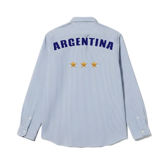 Voyd Berlin Elite Blue Stripe Shirt