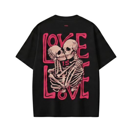Voyd Skeleton Love Black t-shirt