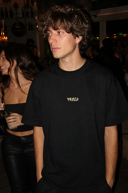 Voyd Midnight Roast Black T-shirt