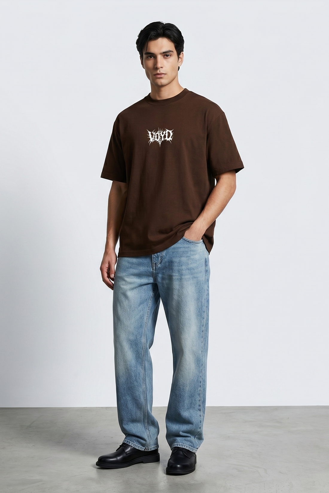 Voyd Holy Chaos Brown T-shirt