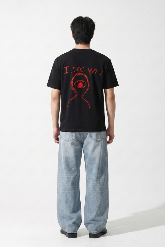 Voyd I see You Black T-shirt