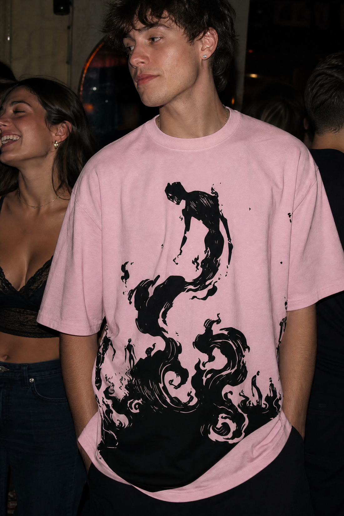 Voyd Nightmare Realm Pink T-shirt