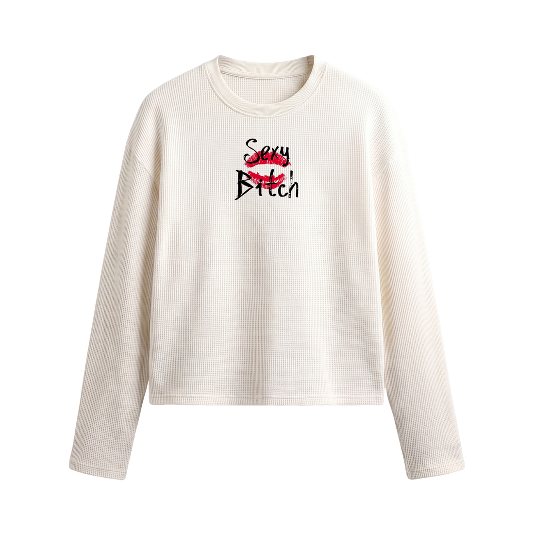 voyd Silent Flex Waffle T-shirt Off White