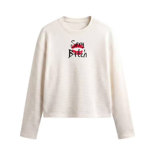 voyd Silent Flex Waffle T-shirt Off White