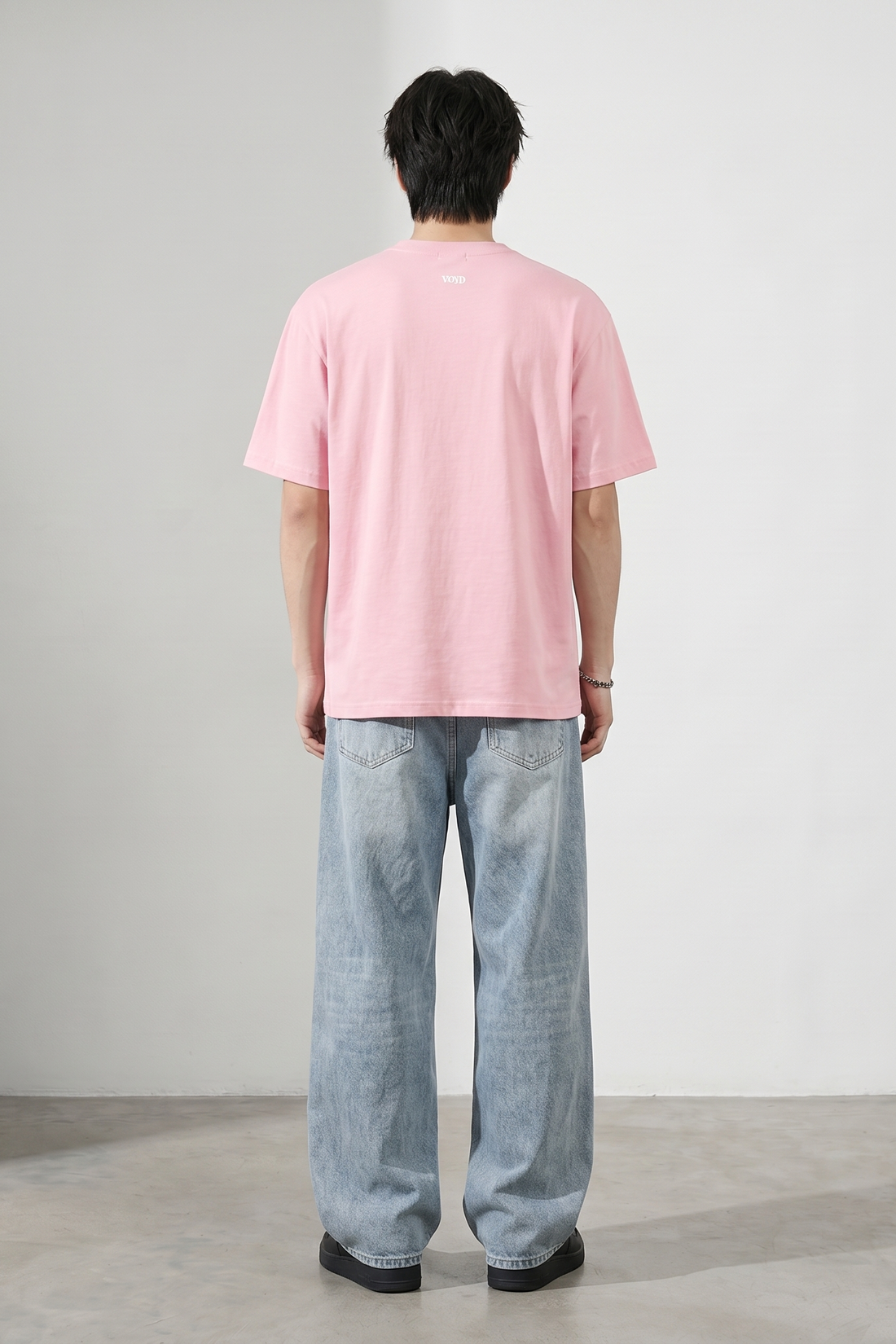 Voyd Cracked Identity Pink T-shirt
