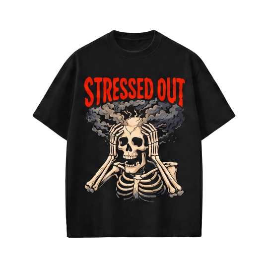 Voyd Stressed Out Black T-shirt