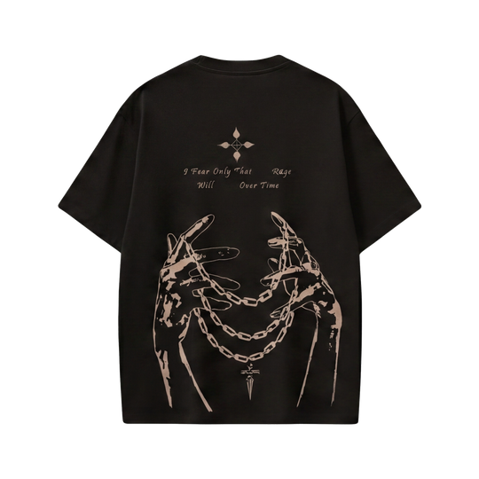 Voyd Heart in Chains Black T-shirt
