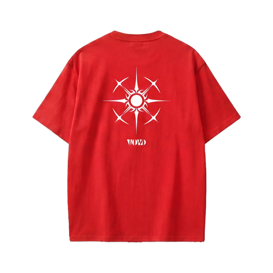 Voyd Lovers in Noir Red T-shirt
