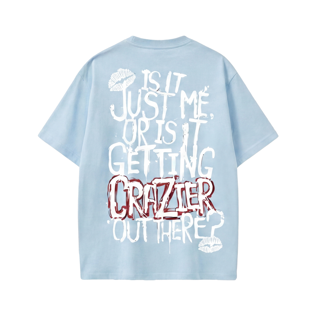 Voyd Design Drip Ice Blue T-shirt