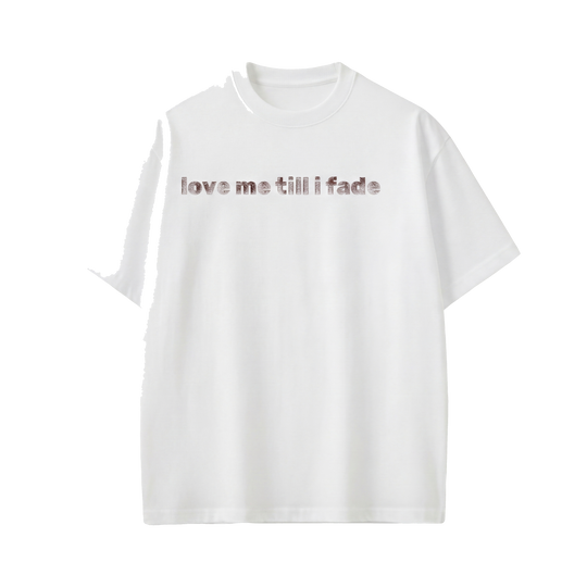 Love Me Till I Fade Voyd White T-shirt