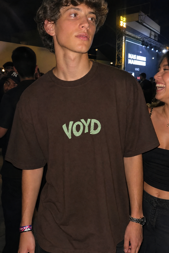 Voyd Wild Side Brown T-shirt