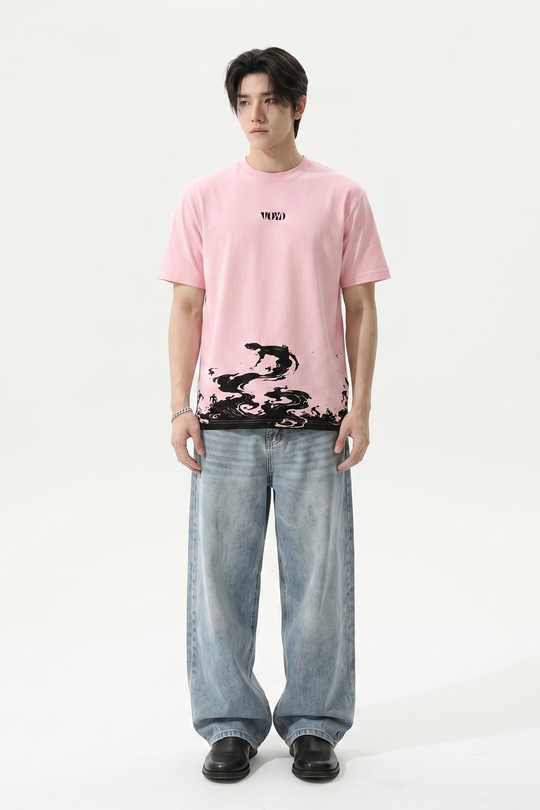 Voyd Nightmare Realm Pink T-shirt