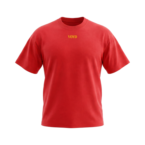 TOUCH ME BEYOUND VOYD RED T-SHIRT