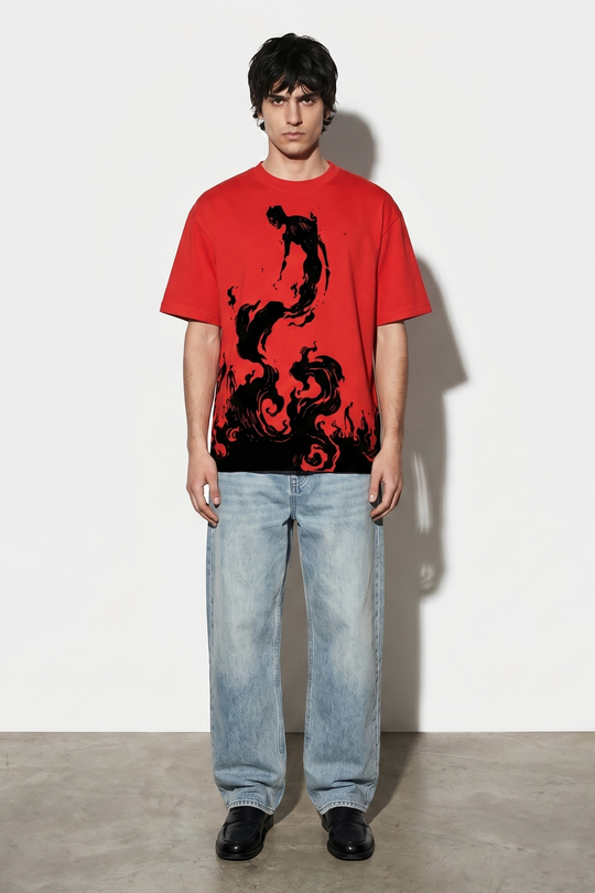 Voyd Nightmare Realm Red T-shirt