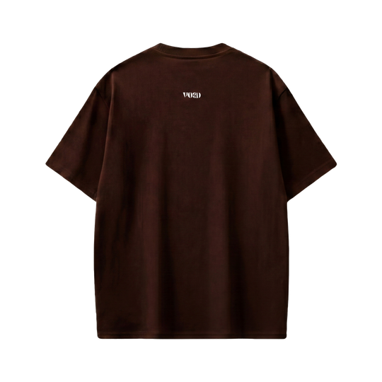 Voyd AM PM Routine Brown t-shirt