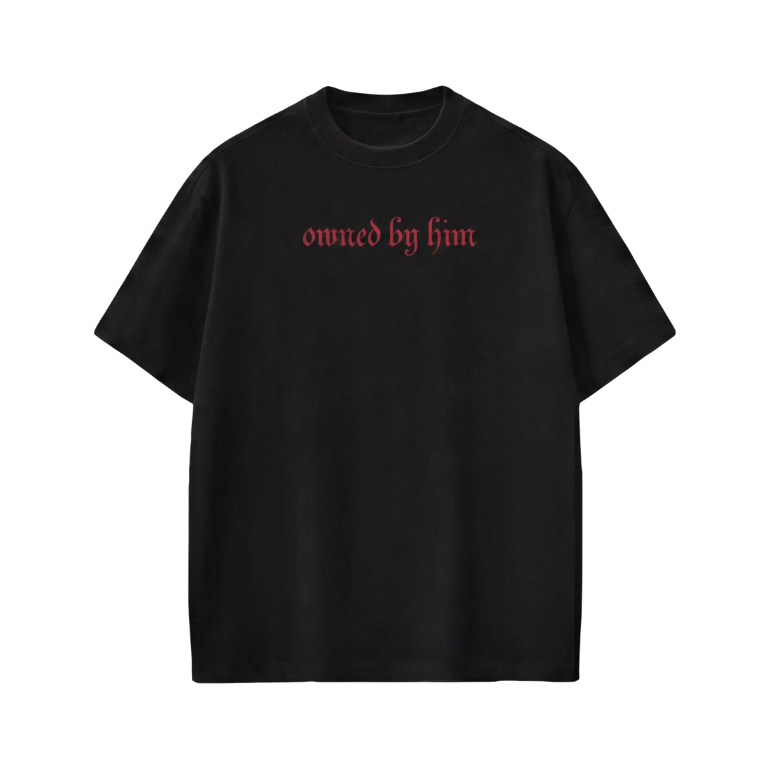 OWNED BY HIM VOYD BLACK T-SHIRT