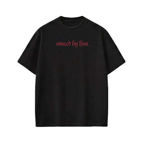 OWNED BY HIM VOYD BLACK T-SHIRT