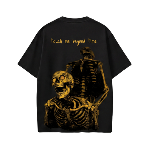 TOUCH ME BEYOND TIME VOYD BLACK T-SHIRT
