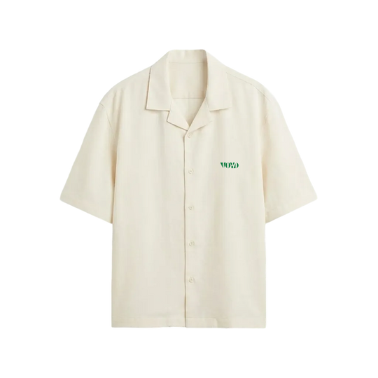Voyd Rio Number Ten White Bowling Shirt