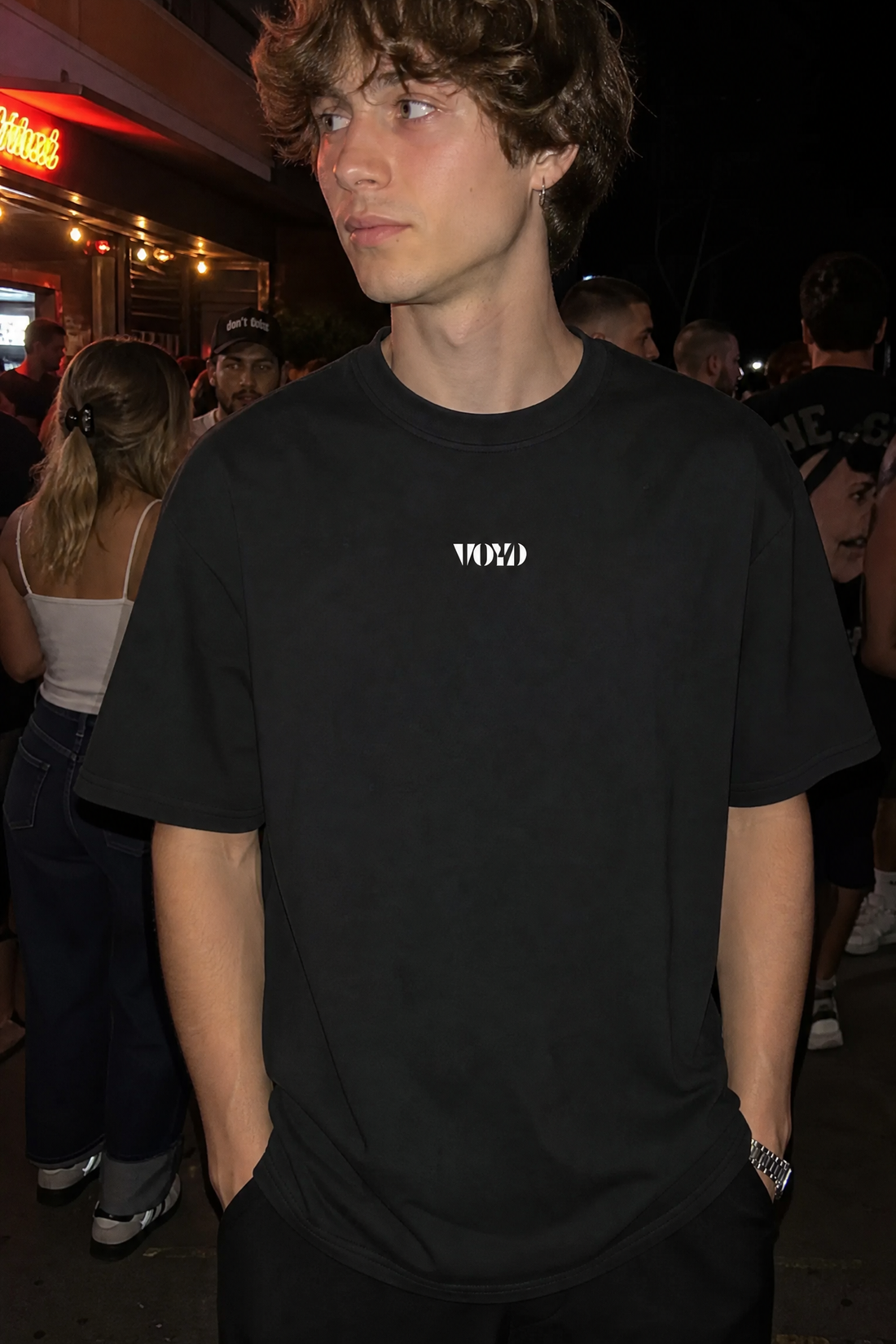 Voyd Bone to Be Yours Black T-shirt