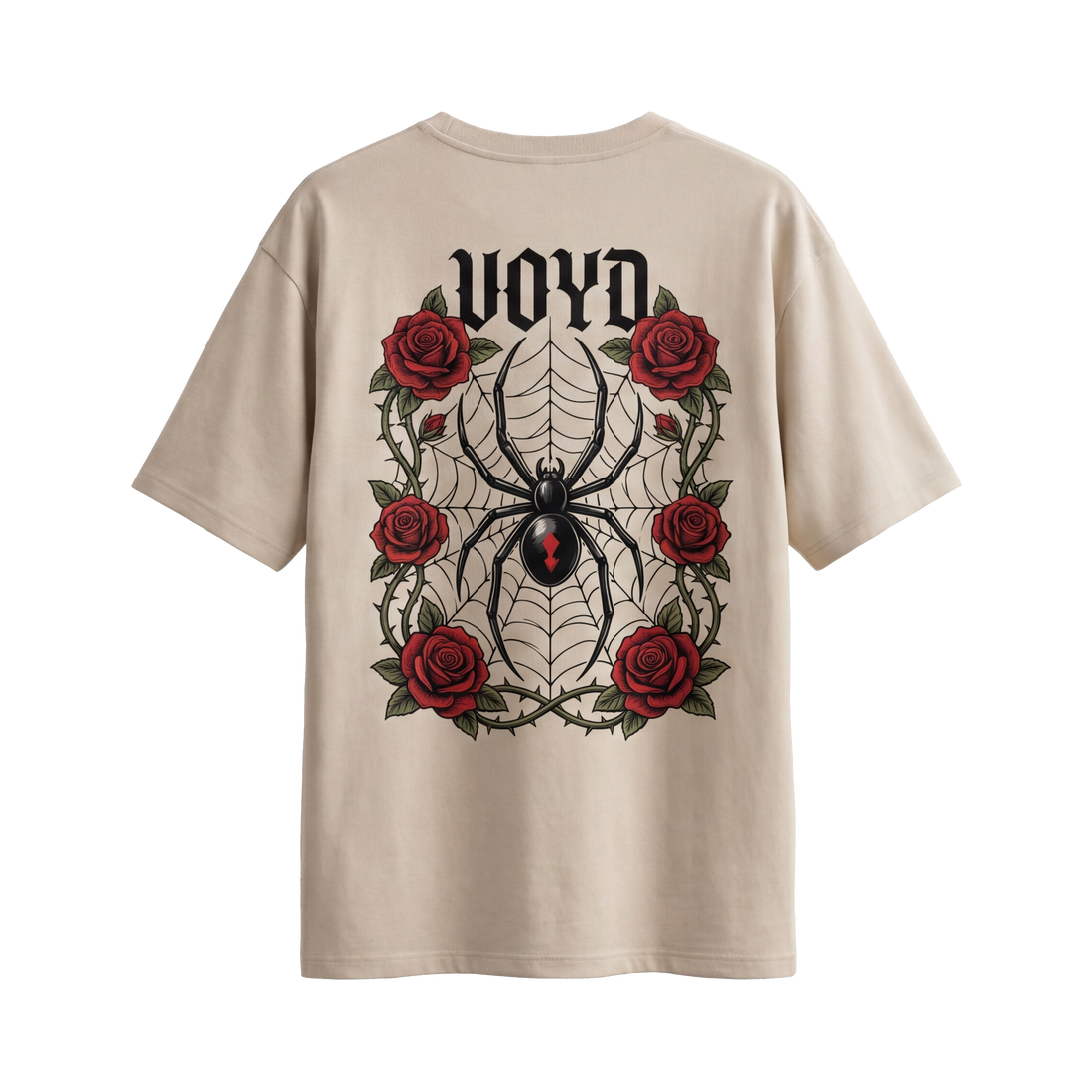 Voyd Silk of Sin Beige T-shirt