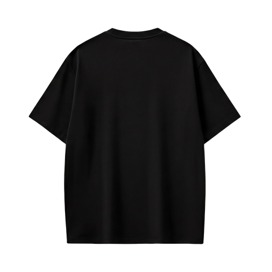 Voyd Red Spiral Black T-shirt