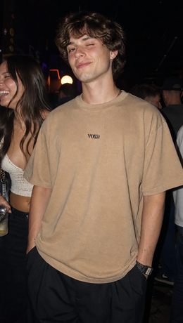Voyd Skinny Bitch Beige T-shirt
