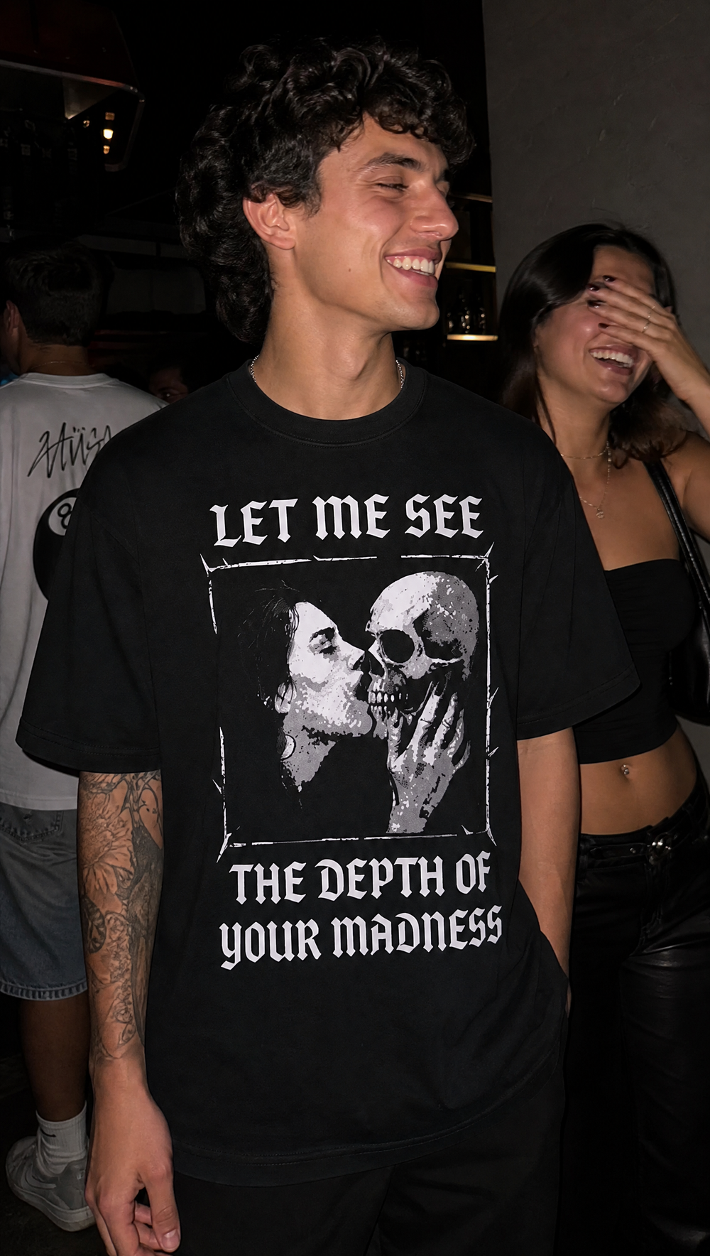 Voyd Let me see Black T-shirt