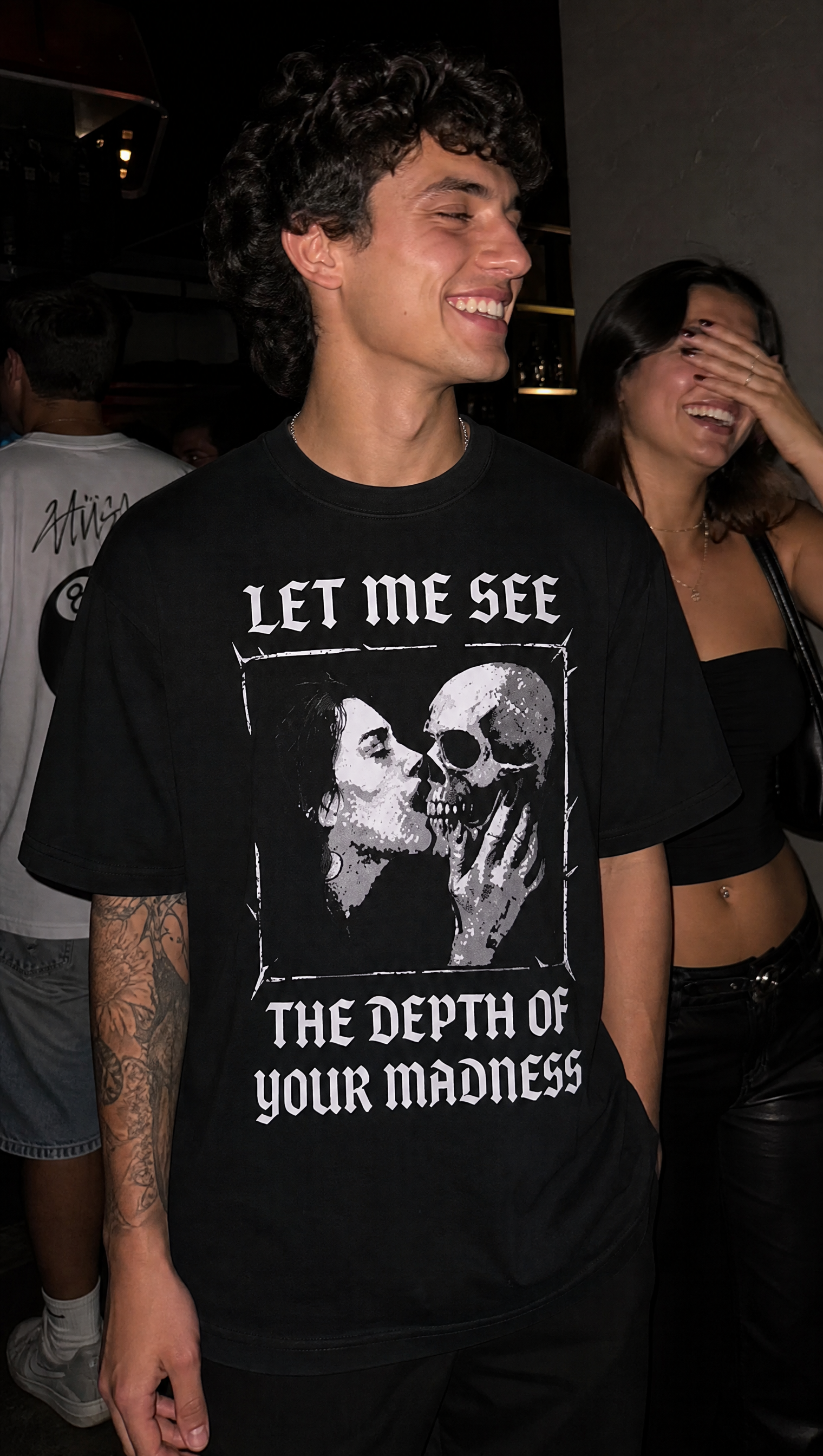 Voyd Let me see Black T-shirt