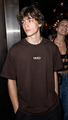 Voyd Midnight Roast Brown T-shirt