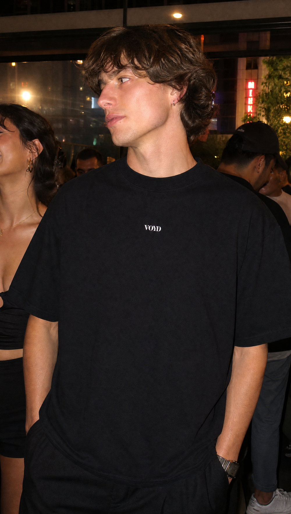 Voyd Like a Joint Black T-shirt