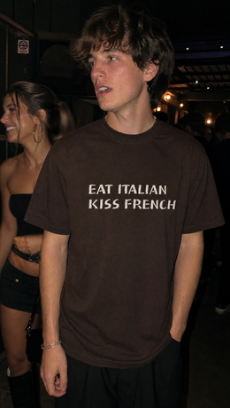Voyd Midnight Affection Brown T-shirt