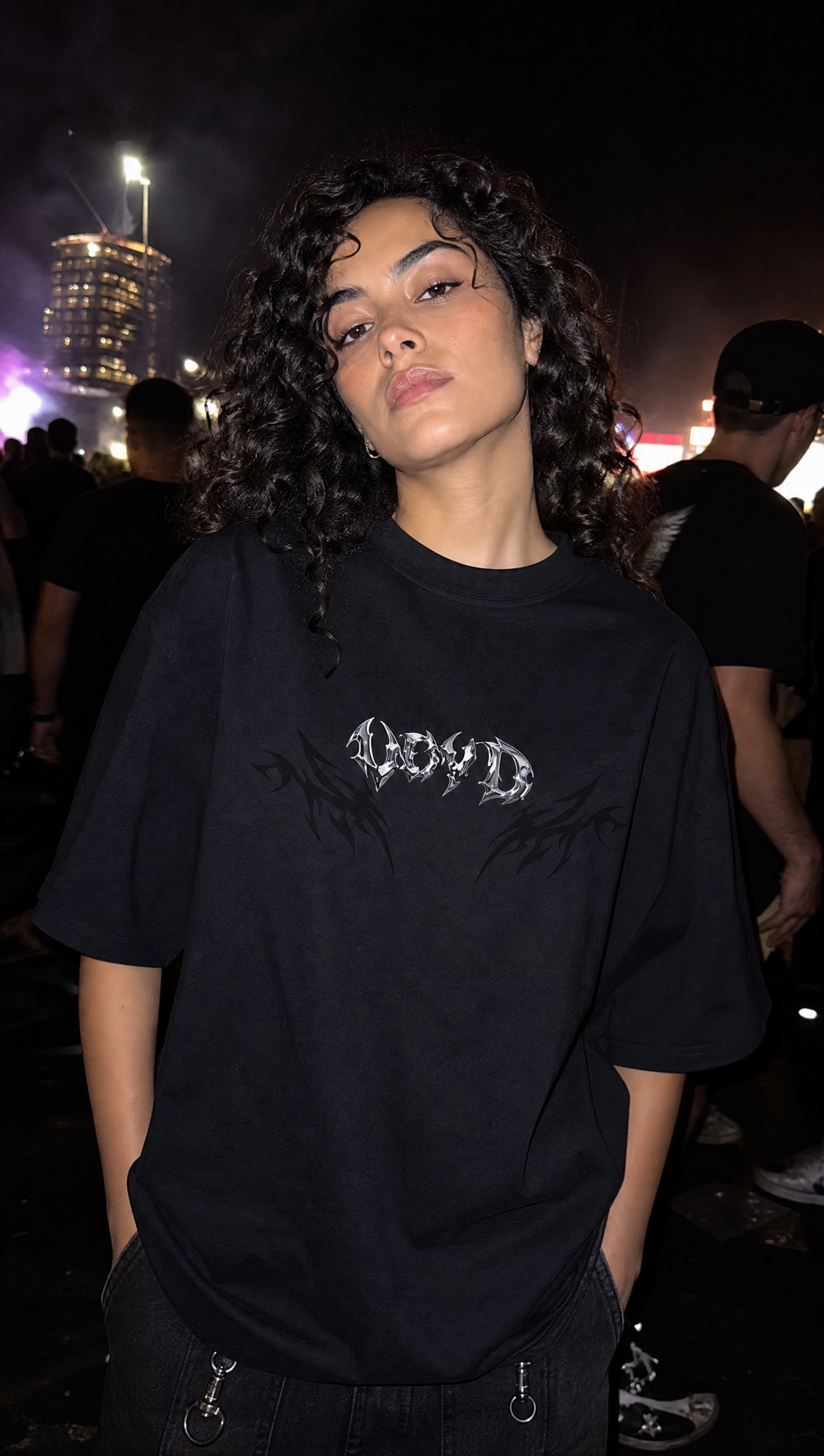 Voyd Bone Rebellion Black T-shirt