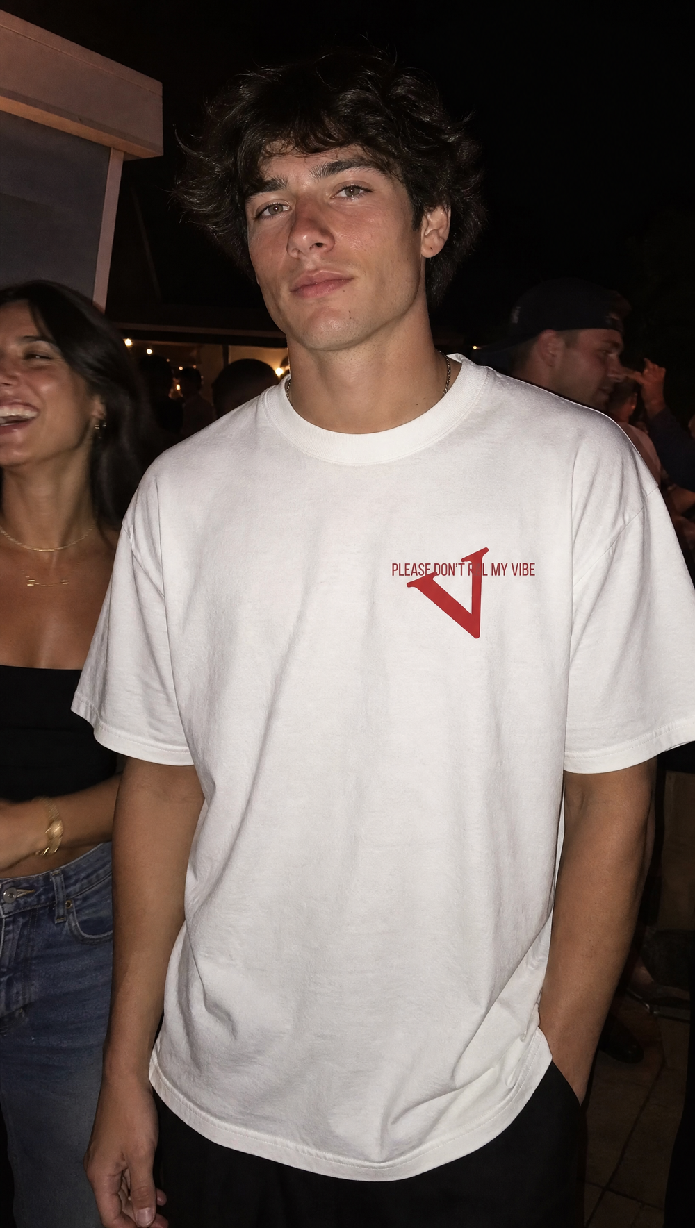Voyd Mental Noise white T-shirt