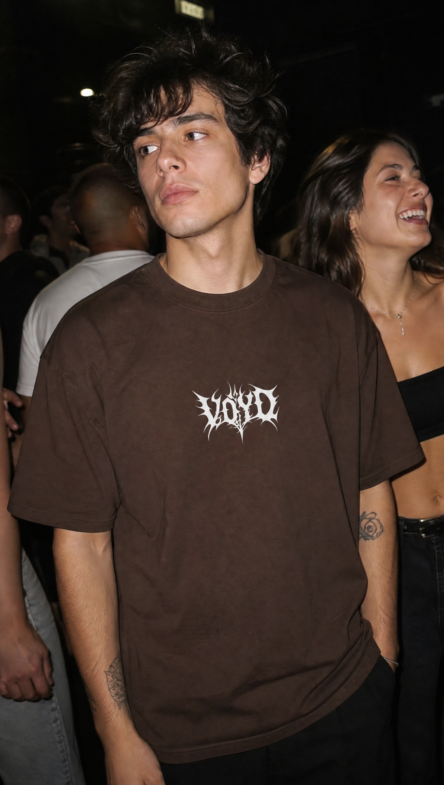 Voyd Holy Chaos Brown T-shirt