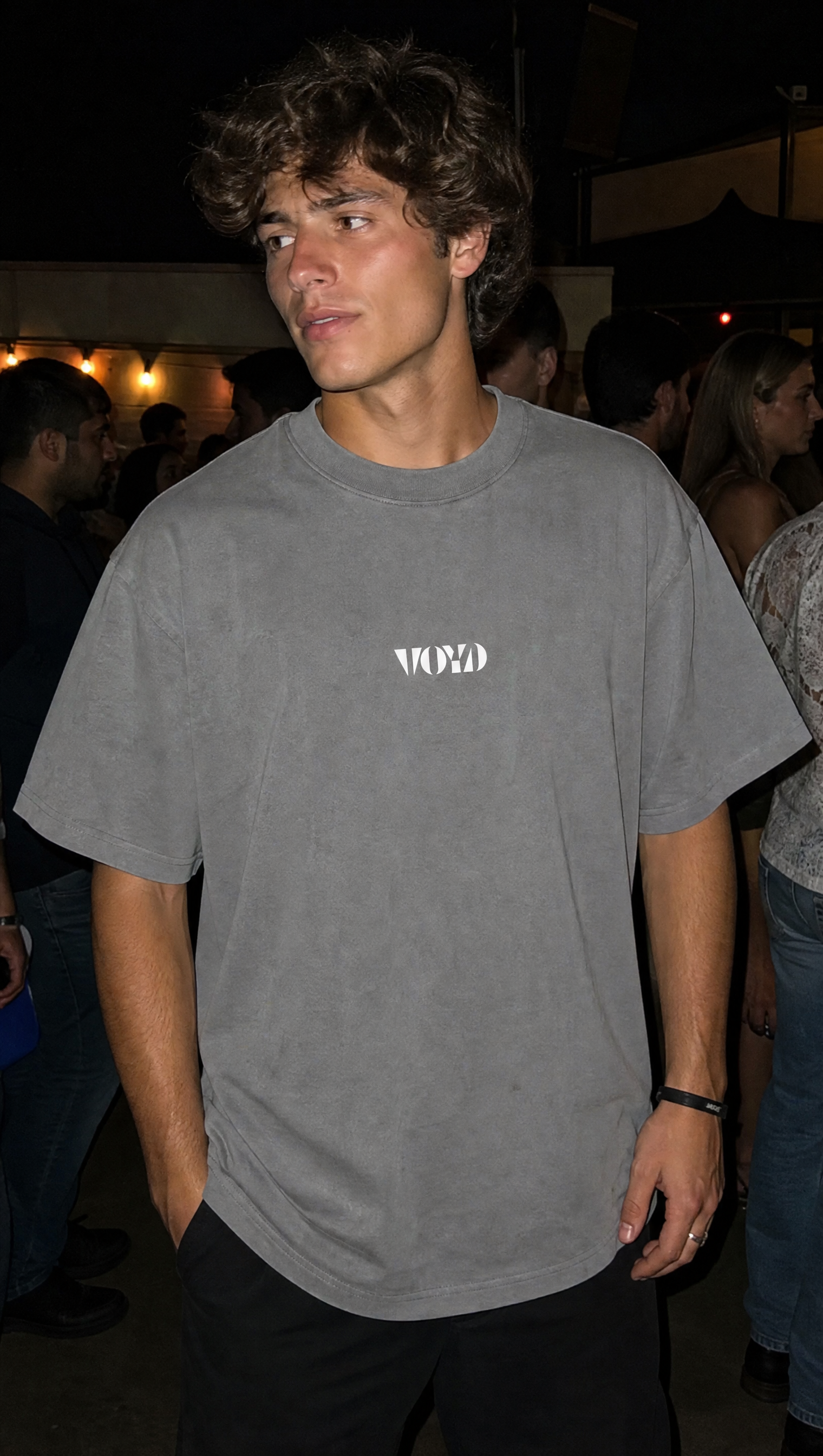 Voyd Bone Code Gray T-shirt