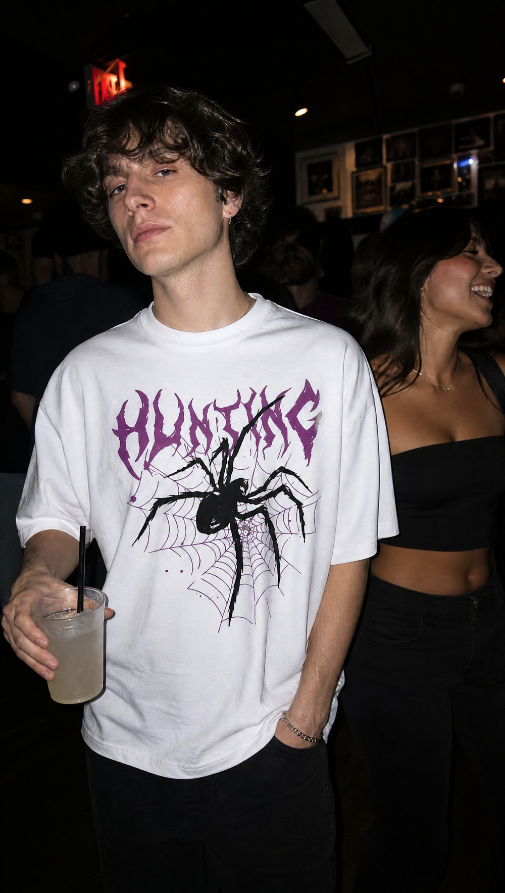 Voyd No Escape white T-shirt