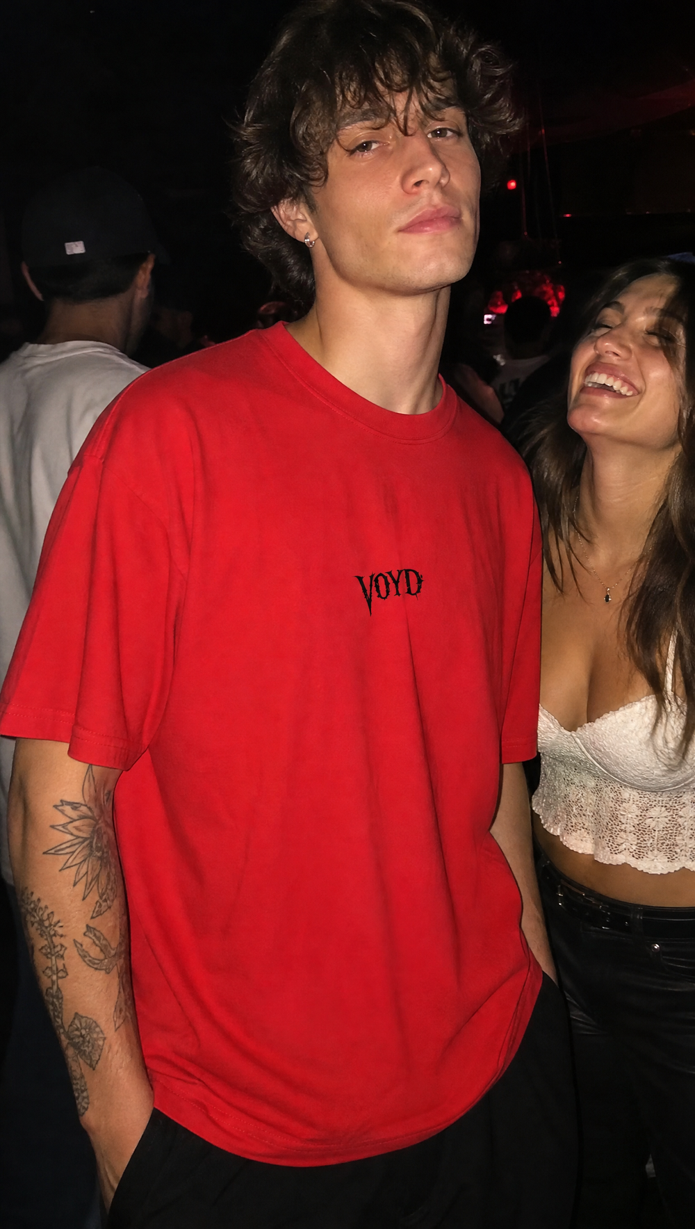 Voyd Silk of Sin Red T-shirt