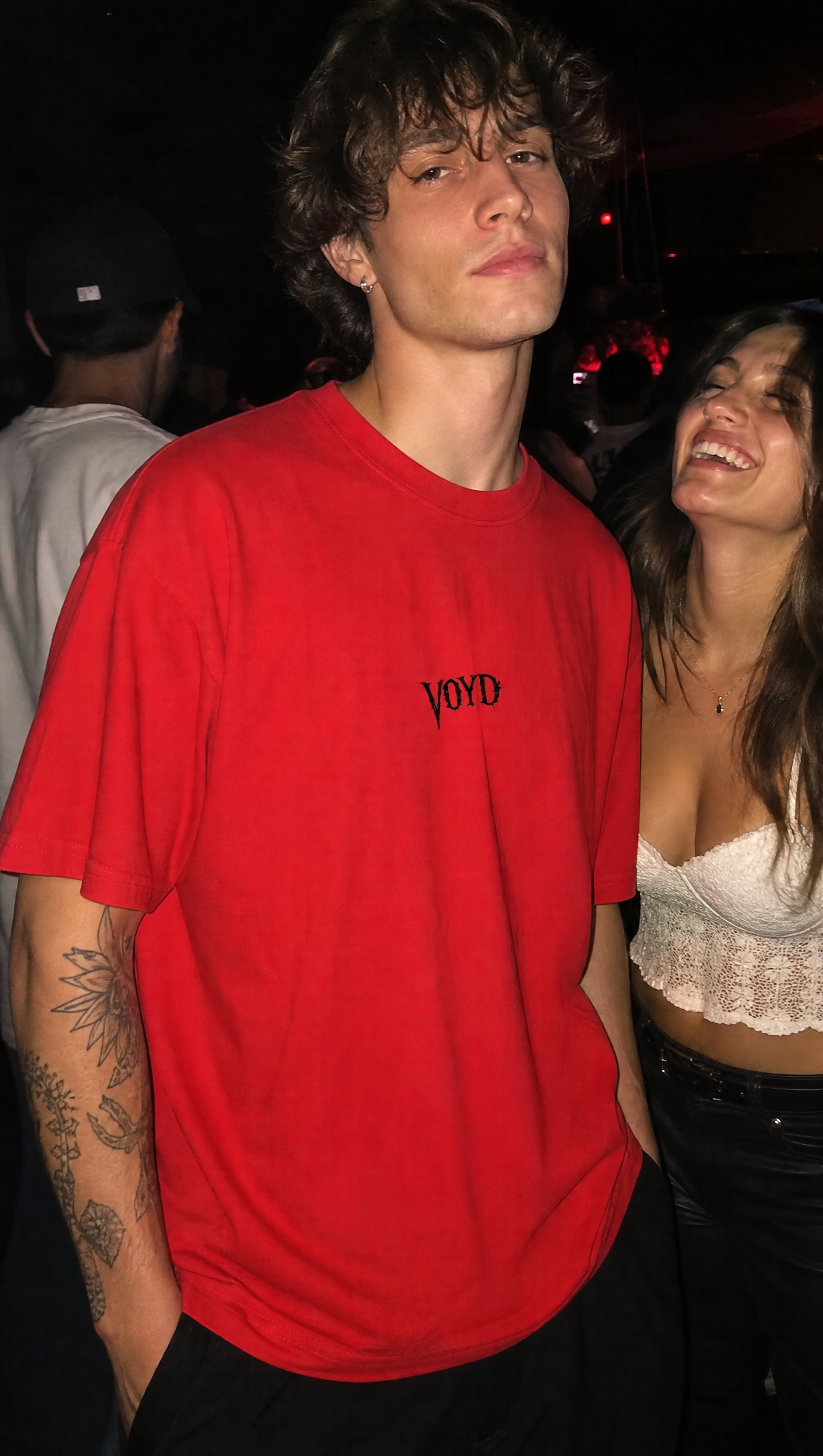 Voyd Silk of Sin Red T-shirt
