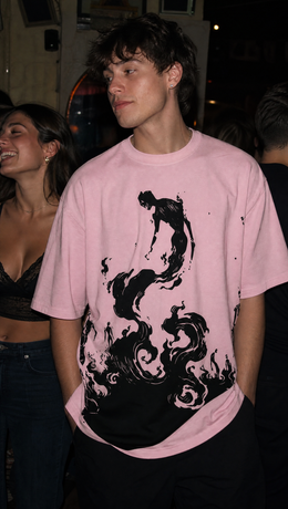 Voyd Nightmare Realm Pink T-shirt